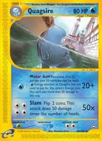Quagsire - Aquapolis - Pokemon card