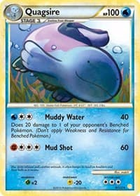 Quagsire - HeartGold SoulSilver - Pokemon card