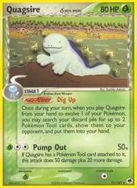Quagsire (Delta Species) - EX Dragon Frontiers - Pokemon card