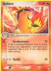 Quilava - EX Unseen Forces - Pokemon card