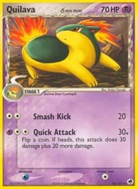 Quilava (Delta Species) - EX Dragon Frontiers - Pokemon card