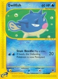 Qwilfish - Expedition - Pokemon card