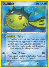 Qwilfish - EX Team Rocket Returns - Pokemon card