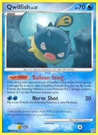 Qwilfish - Secret Wonders - Pokemon card