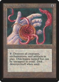 Nevinyrral's Disk - Beta Edition - Magic: The Gathering card