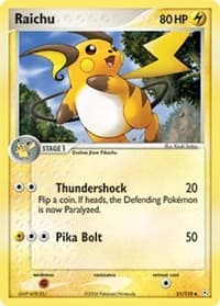 Raichu - EX Holon Phantoms - Pokemon card