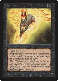 Nightmare - Beta Edition - Magic: The Gathering card