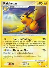 Raichu - Arceus - Pokemon card