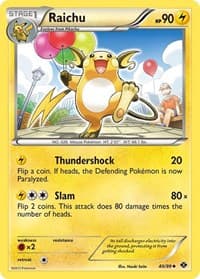 Raichu - Next Destinies - Pokemon card