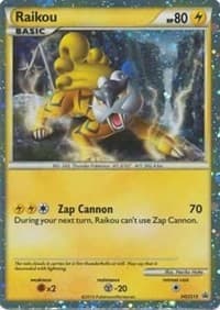 Raikou - HGSS19 - HGSS Promos - Pokemon card