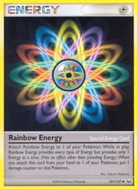 Rainbow Energy - Platinum - Pokemon card