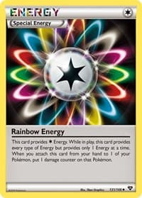 Rainbow Energy - XY Base Set - Pokemon card