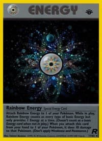 Rainbow Energy (17) - Team Rocket - Pokemon card