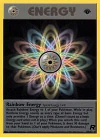 Rainbow Energy (80) - Team Rocket - Pokemon card