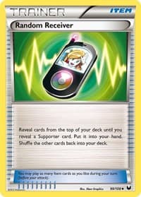 Random Receiver - Dark Explorers - Pokemon card