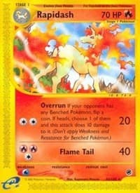 Rapidash (62) - Expedition - Pokemon card