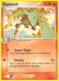 Rapidash - EX Delta Species - Pokemon card