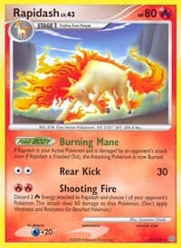 Rapidash - Stormfront - Pokemon card