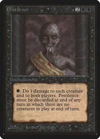 Pestilence - Beta Edition - Magic: The Gathering card