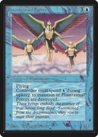 Phantasmal Forces - Beta Edition - Magic: The Gathering card