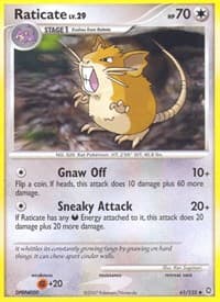 Raticate - Secret Wonders - Pokemon card
