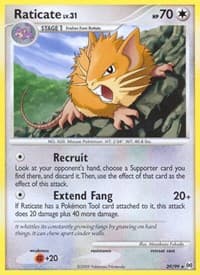 Raticate - Arceus - Pokemon card