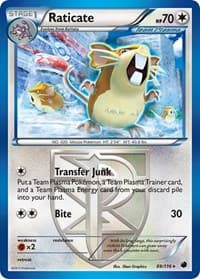 Raticate (Team Plasma) - Plasma Freeze - Pokemon card