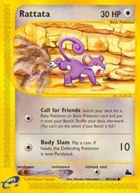 Rattata - Skyridge - Pokemon card