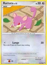 Rattata - Arceus - Pokemon card