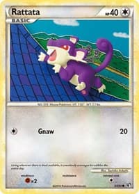 Rattata - Undaunted - Pokemon card