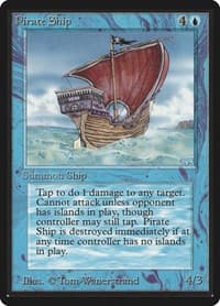Pirate Ship - Beta Edition - Magic: The Gathering card