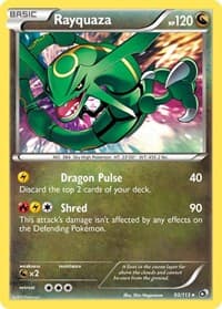 Rayquaza - Legendary Treasures - Pokemon card