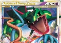 Rayquaza & Deoxys Legend (Top) - Undaunted - Pokemon card
