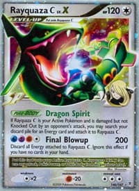 Rayquaza C Lv.X - Supreme Victors - Pokemon card
