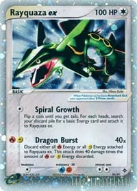 Rayquaza ex - EX Dragon - Pokemon card