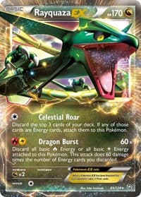 Rayquaza EX - Dragons Exalted - Pokemon card