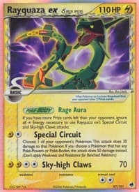 Rayquaza ex (Delta Species) - EX Dragon Frontiers - Pokemon card