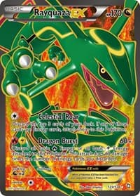 Rayquaza EX (123 Full Art) - Dragons Exalted - Pokemon card