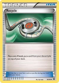 Recycle - Emerging Powers - Pokemon card