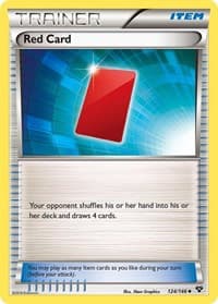 Red Card - XY Base Set - Pokemon card