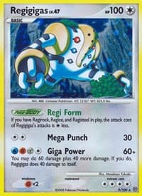 Regigigas - Stormfront - Pokemon card