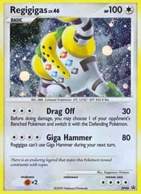 Regigigas - DP40 - Diamond and Pearl Promos - Pokemon card