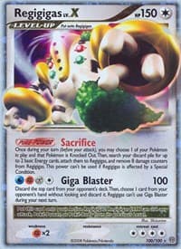 Regigigas LV.X - Stormfront - Pokemon card