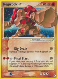 Regirock Star - EX Legend Maker - Pokemon card