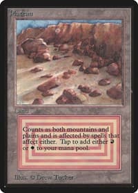Plateau - Beta Edition - Magic: The Gathering card