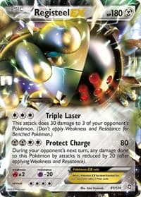 Registeel EX - Dragons Exalted - Pokemon card