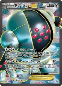 Registeel EX (122 Full Art) - Dragons Exalted - Pokemon card