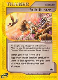 Relic Hunter - Skyridge - Pokemon card