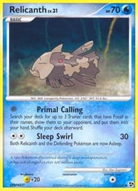 Relicanth - Great Encounters - Pokemon card