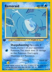 Remoraid - Neo Revelation - Pokemon card